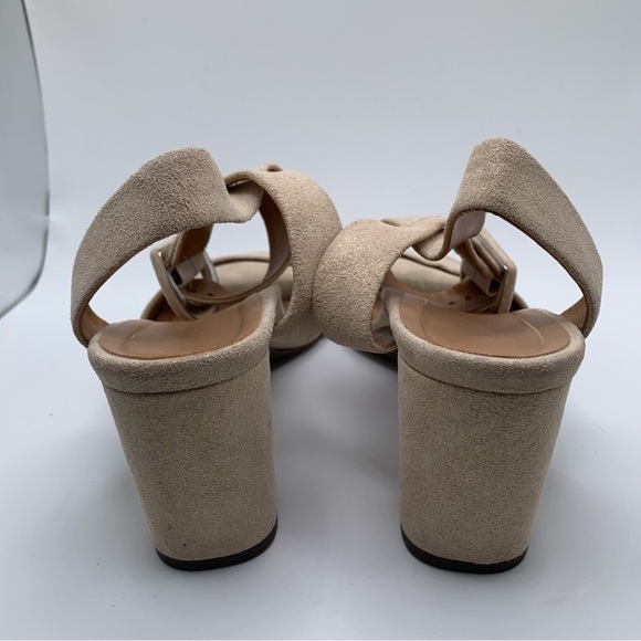 Vionic Zinfandel Women's ankle strap suede gold heel size 6 wedding party 1708 - Picture 7 of 11